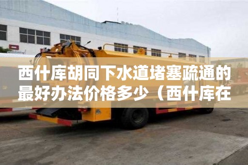 西什庫胡同下水道堵塞疏通的最好辦法價格多少（西什庫在北京什么位置）