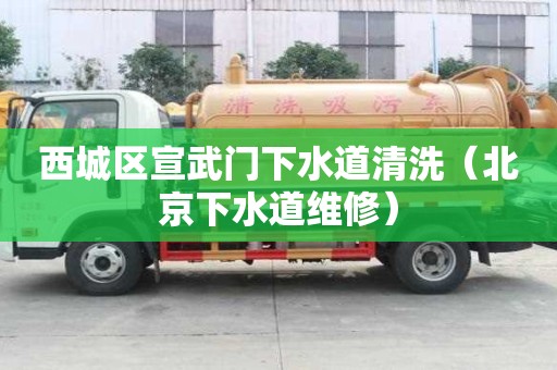 西城區(qū)宣武門下水道清洗（北京下水道維修）