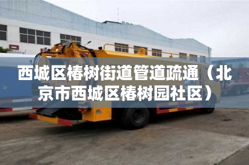 西城區椿樹街道管道疏通（北京市西城區椿樹園社區）