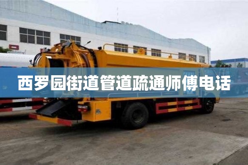 西羅園街道管道疏通師傅電話
