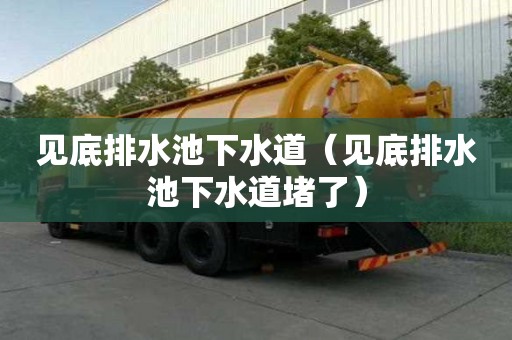 見底排水池下水道（見底排水池下水道堵了）