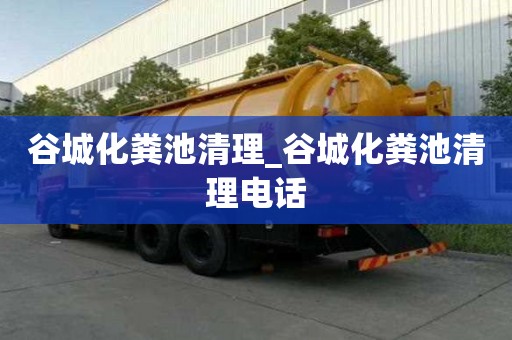 谷城化糞池清理_谷城化糞池清理電話