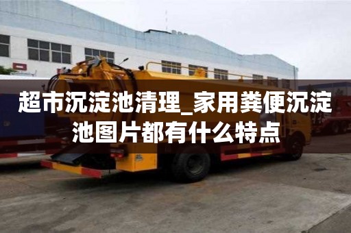 超市沉淀池清理_家用糞便沉淀池圖片都有什么特點