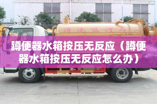 蹲便器水箱按壓無反應（蹲便器水箱按壓無反應怎么辦）