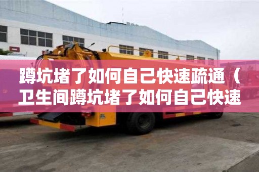 蹲坑堵了如何自己快速疏通（衛(wèi)生間蹲坑堵了如何自己快速疏通）