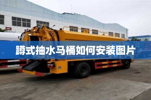 蹲式抽水馬桶如何安裝圖片