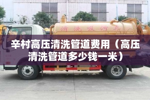 辛村高壓清洗管道費用(高壓清洗管道多少錢一米) 辛村高壓清洗管道費用(高壓清洗管道多少錢一米)