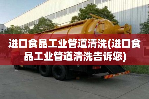 進(jìn)口食品工業(yè)管道清洗(進(jìn)口食品工業(yè)管道清洗告訴您)