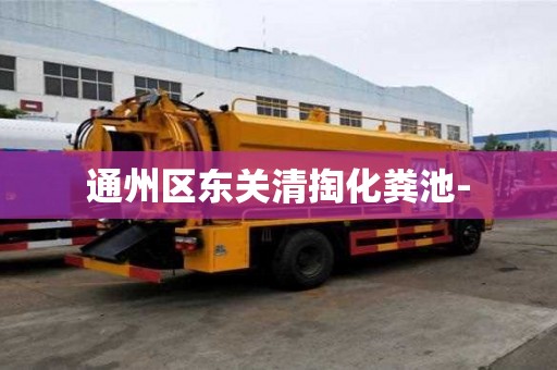 通州區(qū)東關(guān)清掏化糞池-