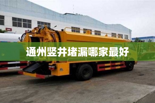 通州豎井堵漏哪家最好