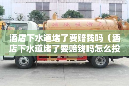 酒店下水道堵了要賠錢嗎（酒店下水道堵了要賠錢嗎怎么投訴）