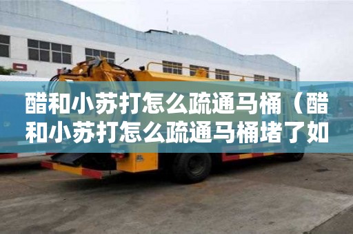 醋和小蘇打怎么疏通馬桶（醋和小蘇打怎么疏通馬桶堵了如何自己快速疏通）