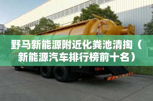 野馬新能源附近化糞池清掏（新能源汽車排行榜前十名）