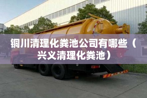 銅川清理化糞池公司有哪些（興義清理化糞池）