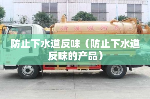 防止下水道反味（防止下水道反味的產品）