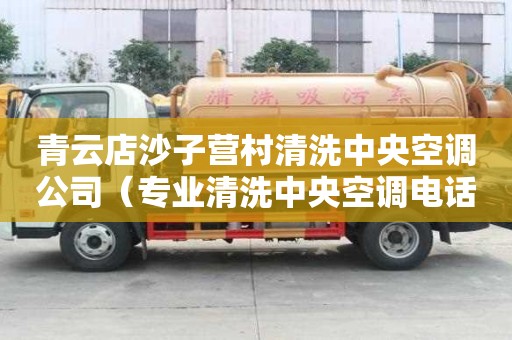 青云店沙子營村清洗中央空調(diào)公司（專業(yè)清洗中央空調(diào)電話）
