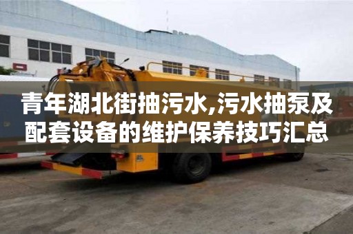 青年湖北街抽污水,污水抽泵及配套設備的維護保養技巧匯總