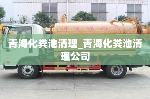青海化糞池清理_青海化糞池清理公司