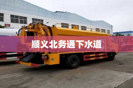 順義北務通下水道