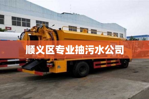 順義區(qū)專(zhuān)業(yè)抽污水公司