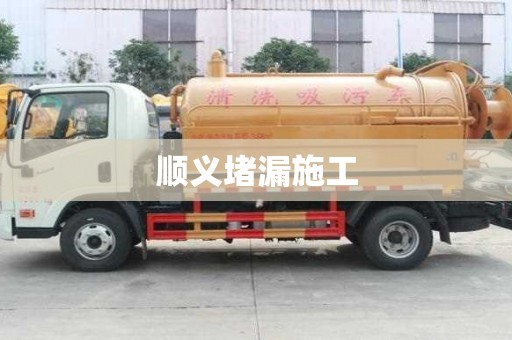 順義堵漏施工