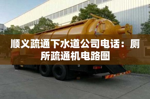 順義疏通下水道公司電話：廁所疏通機電路圖