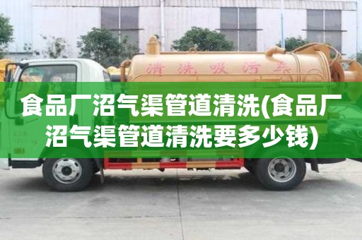 食品廠沼氣渠管道清洗(食品廠沼氣渠管道清洗要多少錢)