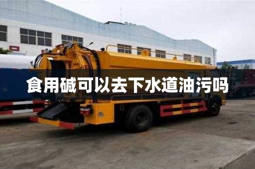 食用堿可以去下水道油污嗎