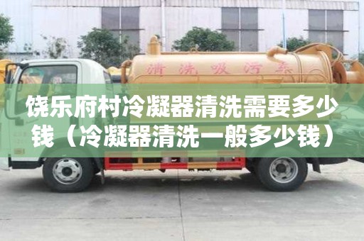 饒樂府村冷凝器清洗需要多少錢（冷凝器清洗一般多少錢）