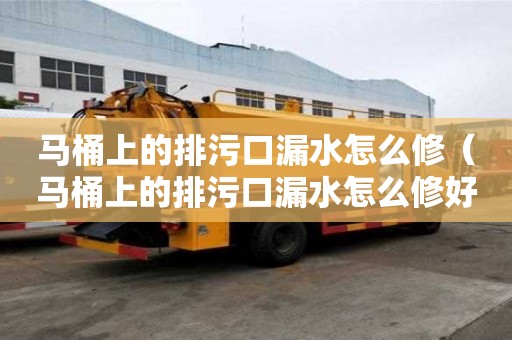 馬桶上的排污口漏水怎么修（馬桶上的排污口漏水怎么修好）