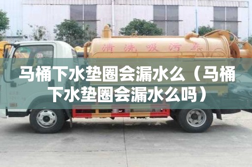 馬桶下水墊圈會漏水么（馬桶下水墊圈會漏水么嗎）