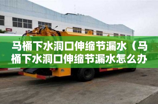 馬桶下水洞口伸縮節漏水（馬桶下水洞口伸縮節漏水怎么辦）