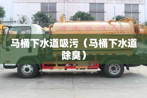馬桶下水道吸污（馬桶下水道除臭）