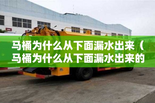 馬桶為什么從下面漏水出來（馬桶為什么從下面漏水出來的水）