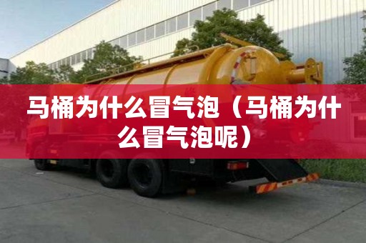 馬桶為什么冒氣泡(馬桶為什么冒氣泡呢) 馬桶為什么冒氣泡(馬桶為什么冒氣泡呢)