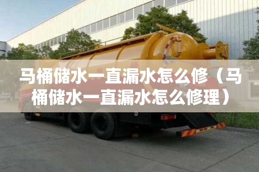 馬桶儲(chǔ)水一直漏水怎么修（馬桶儲(chǔ)水一直漏水怎么修理）
