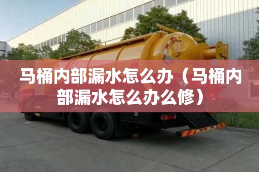 馬桶內(nèi)部漏水怎么辦（馬桶內(nèi)部漏水怎么辦么修）
