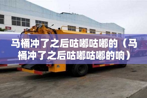 馬桶沖了之后咕嘟咕嘟的（馬桶沖了之后咕嘟咕嘟的響）
