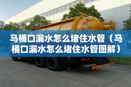 馬桶口漏水怎么堵住水管（馬桶口漏水怎么堵住水管圖解）