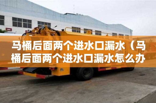 馬桶后面兩個進水口漏水（馬桶后面兩個進水口漏水怎么辦）
