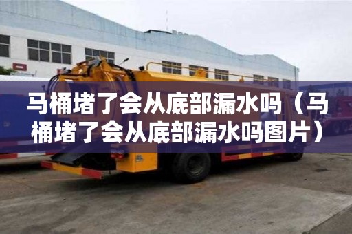 馬桶堵了會從底部漏水嗎（馬桶堵了會從底部漏水嗎圖片）