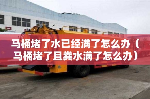 馬桶堵了水已經滿了怎么辦(馬桶堵了且糞水滿了怎么辦) 馬桶堵了水已經滿了怎么辦(馬桶堵了且糞水滿了怎么辦)