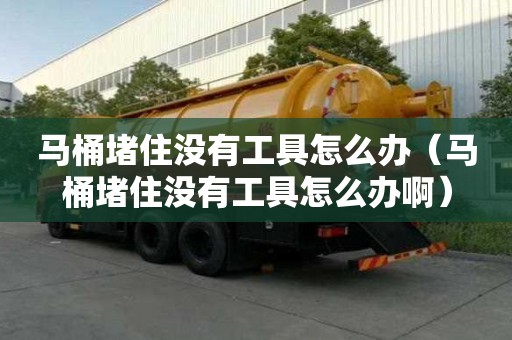 馬桶堵住沒有工具怎么辦（馬桶堵住沒有工具怎么辦啊）