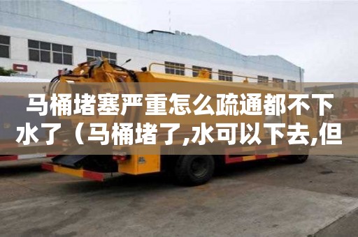 馬桶堵塞嚴重怎么疏通都不下水了（馬桶堵了,水可以下去,但特別慢）