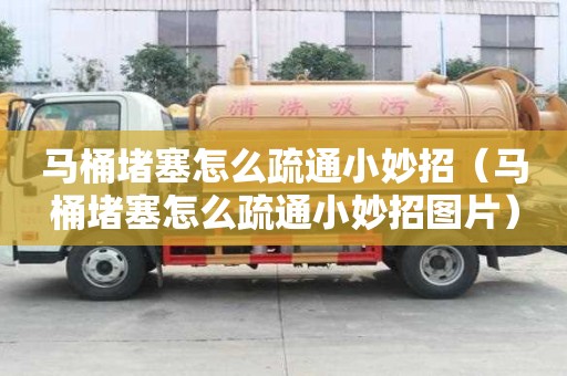 馬桶堵塞怎么疏通小妙招（馬桶堵塞怎么疏通小妙招圖片）