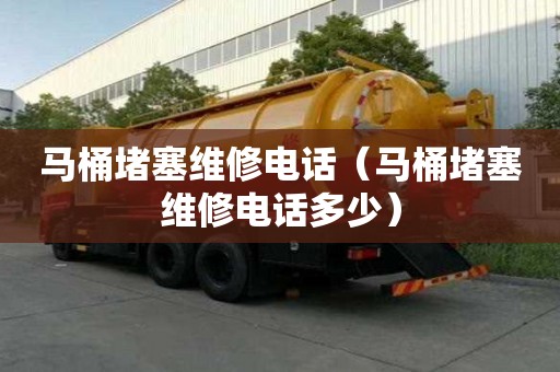 馬桶堵塞維修電話（馬桶堵塞維修電話多少）