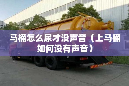 馬桶怎么尿才沒聲音（上馬桶如何沒有聲音）