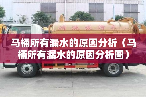 馬桶所有漏水的原因分析（馬桶所有漏水的原因分析圖）