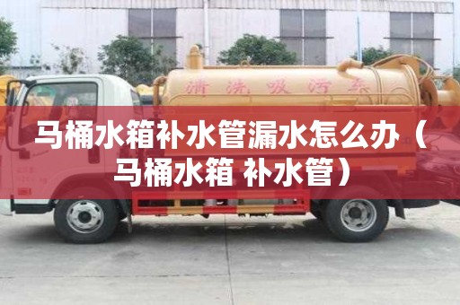 馬桶水箱補(bǔ)水管漏水怎么辦（馬桶水箱 補(bǔ)水管）