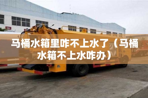 馬桶水箱里咋不上水了（馬桶水箱不上水咋辦）
